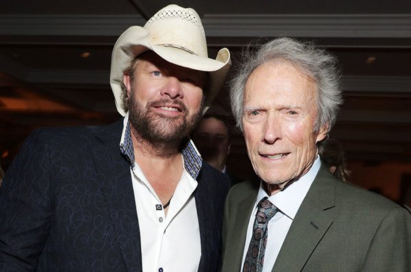 Clint Eastwood and Toby Keith